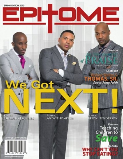 Keion Henderson featured in the cover page of magazine