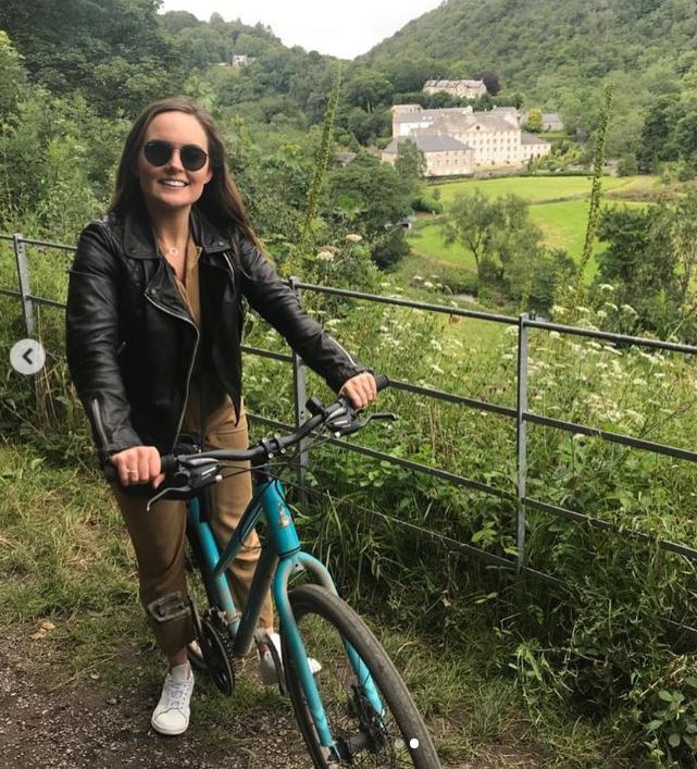 Kelly Somers loves cycling