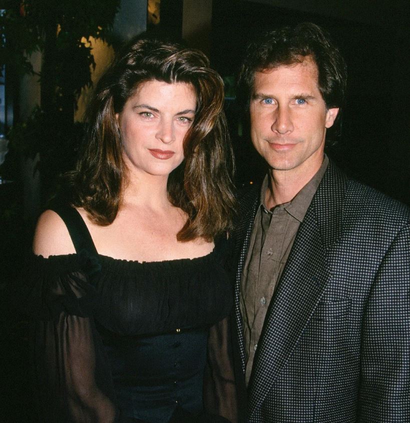 Kirstie Alley with her second husband Parker Stevenson