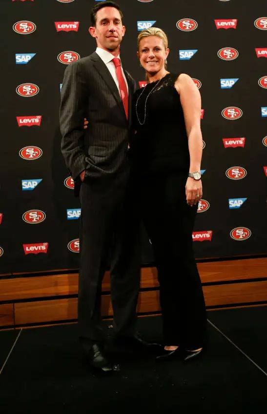 Mandy Shanahan with her husband Kyle Shanahan