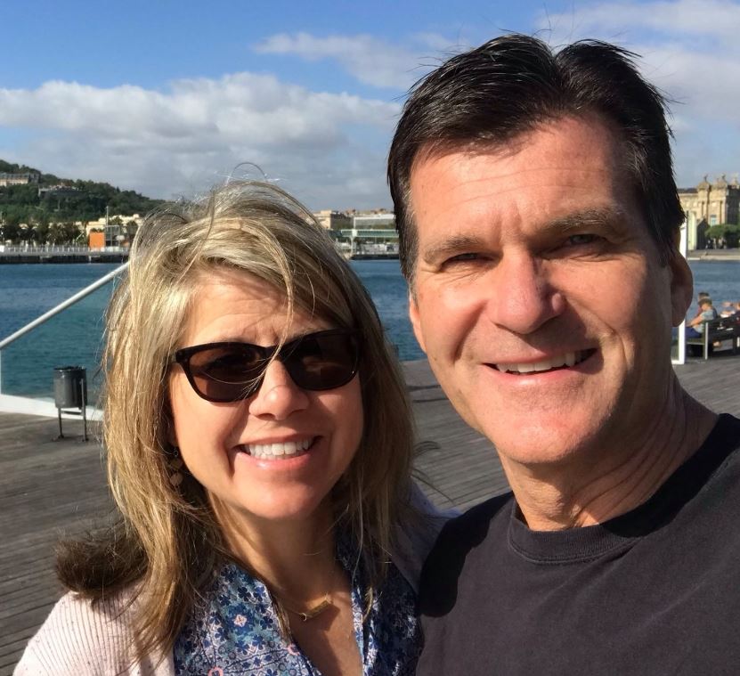 Margot Griffin with her husband Drew Griffin