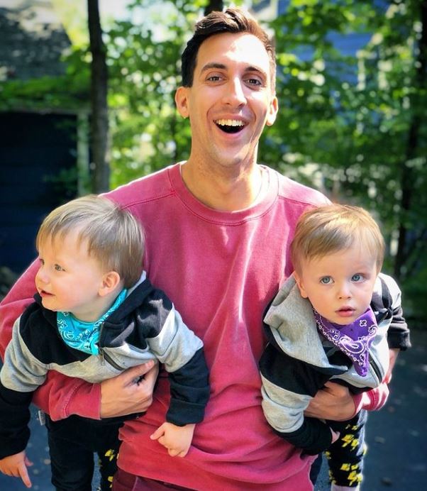 Marti Cummings with their nephews