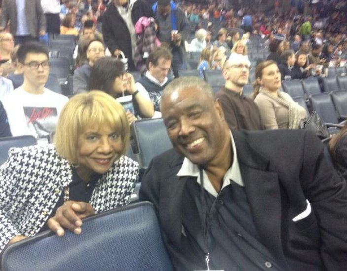 Paul Silas and his wife Carolyn Silas