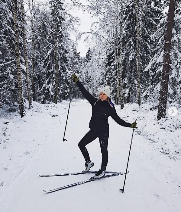 Tove Villfor loves skiing