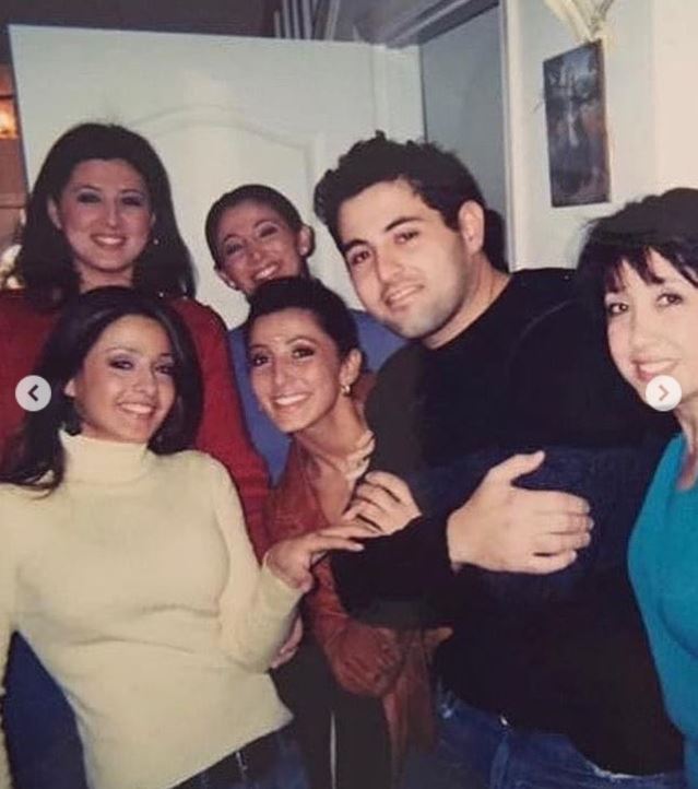 An old image of Janette Nesheiwat with her family