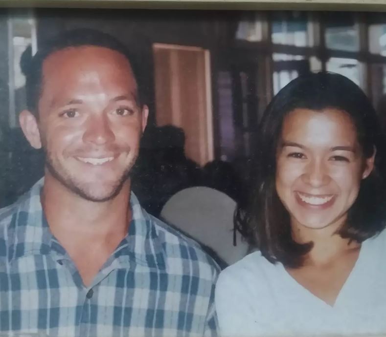 An old image of Rachael Thompson with her boyfriend Hunter Thompson