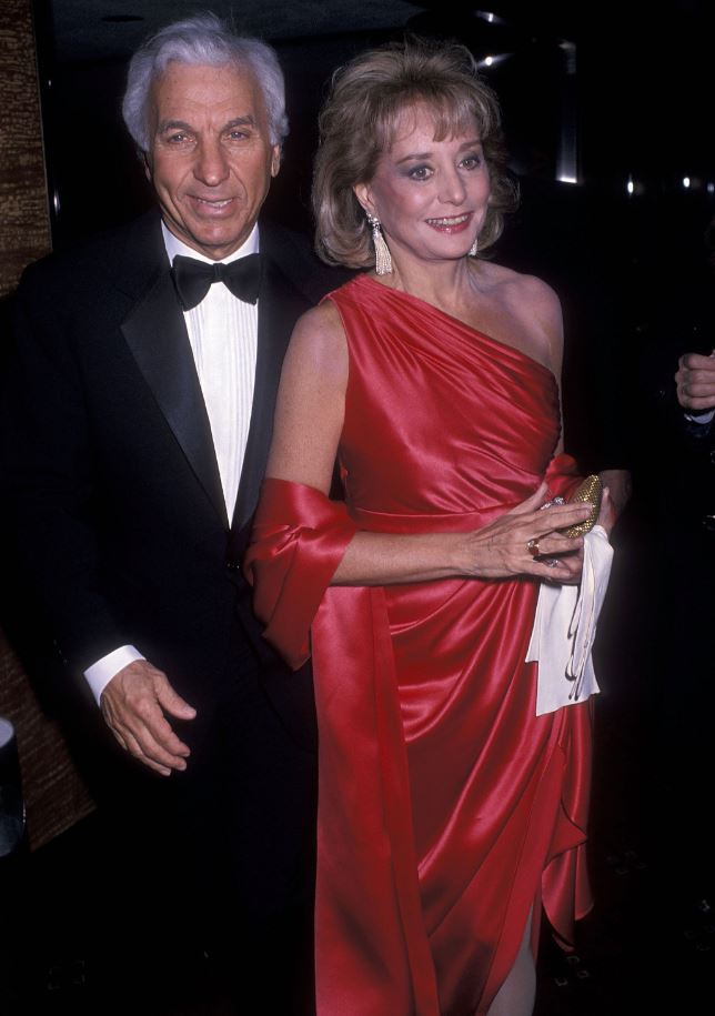 Barbara Walters with herr ex-husband Merv Adelson