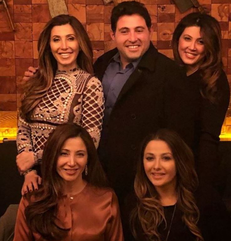 Janette Nesheiwat with her brother and sisters