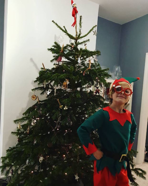 Joel Dawson loves to celebrate Christmas with her family