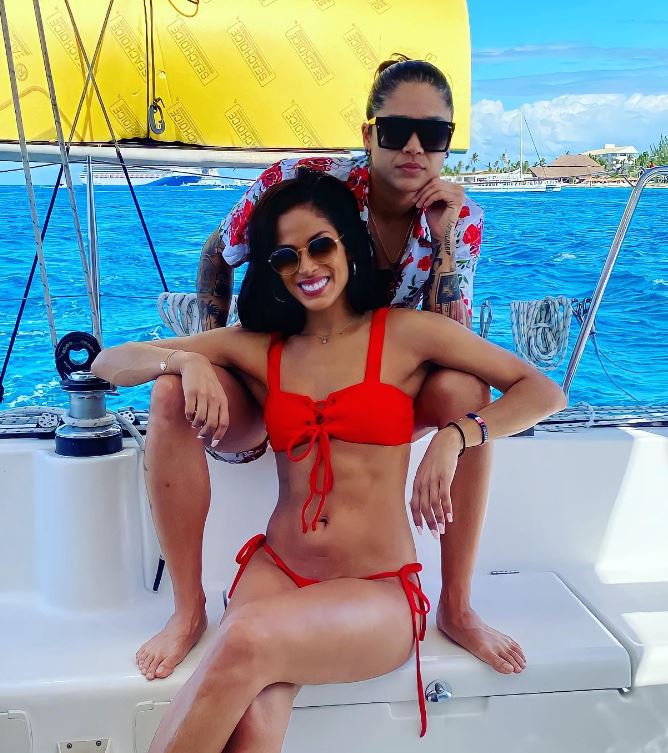 Kaycee Clark traveled to many places with her girlfriend