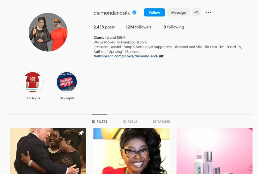 Lynette Hardaway's Instagram profile