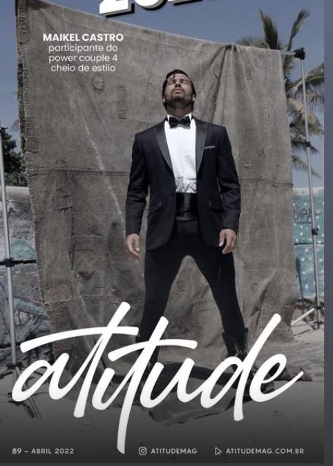 Maikel Castro has featured in Attitude Magazine in 2022