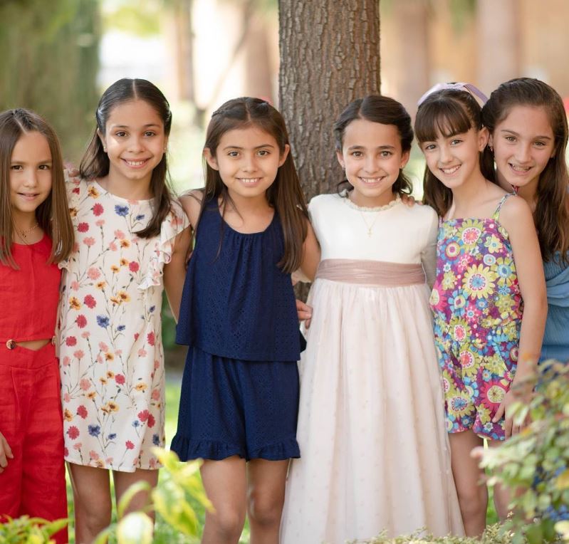 Mariandrea Villegas with her friends