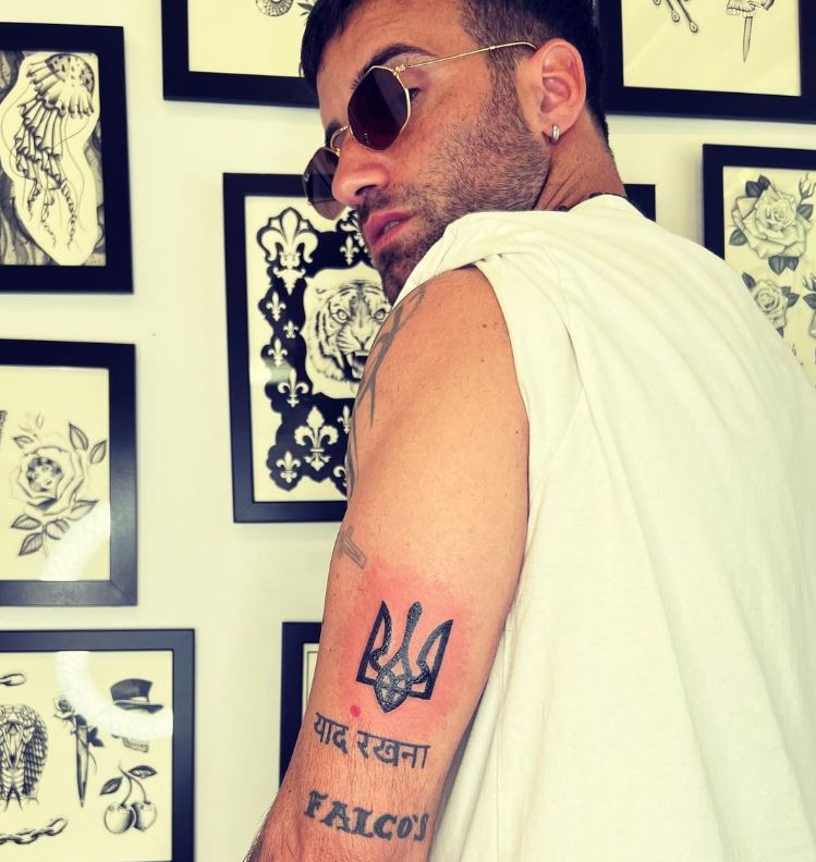 Mario Ferri's tattoo
