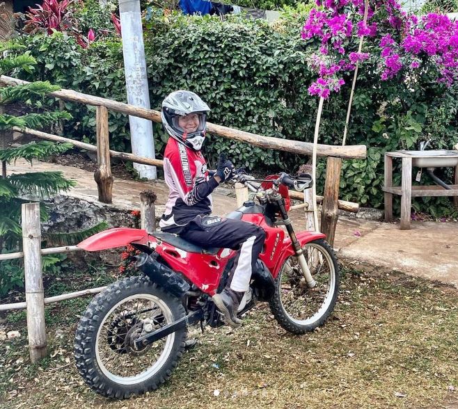Roxanne Siordia loves bike riding