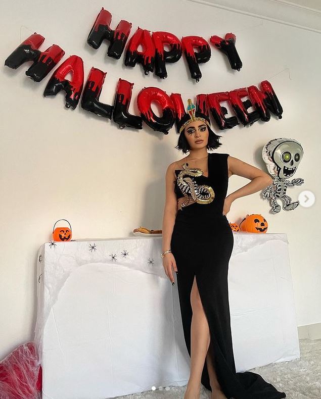 Safa Siddiqui loves to celebrate Helloween with her family