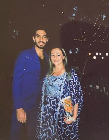 Sahib Singh Lamba with Avantika Malik Khan