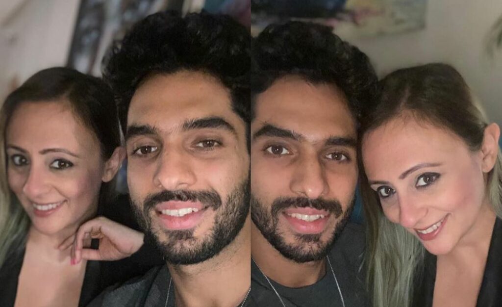 Sahib Singh Lamba with his girlfriend Avantika Malik Khan