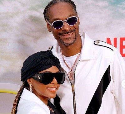 Shante Broadus with her spouse Snoop Dogg