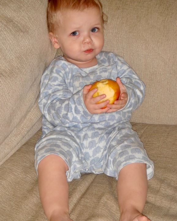 A childhood image of Colin O’Brien