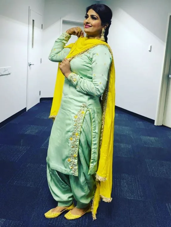 Aman Rozi loves to wear punjabi suits