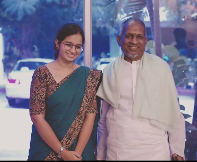 Ashameera Aiyappan with her uncle