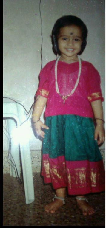Ashameera Aiyappan's childhood image