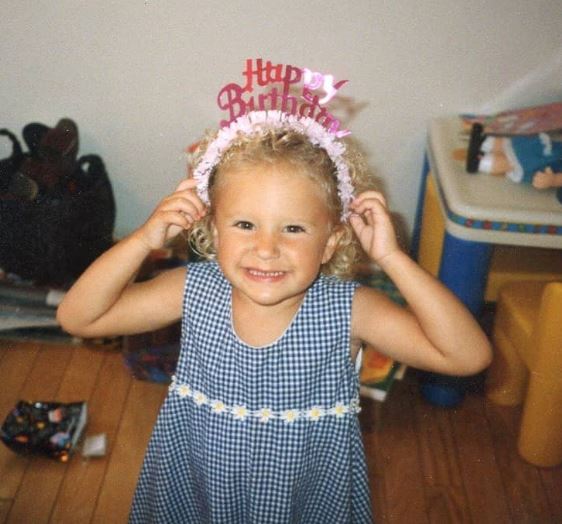 Avalon Young's childhood image