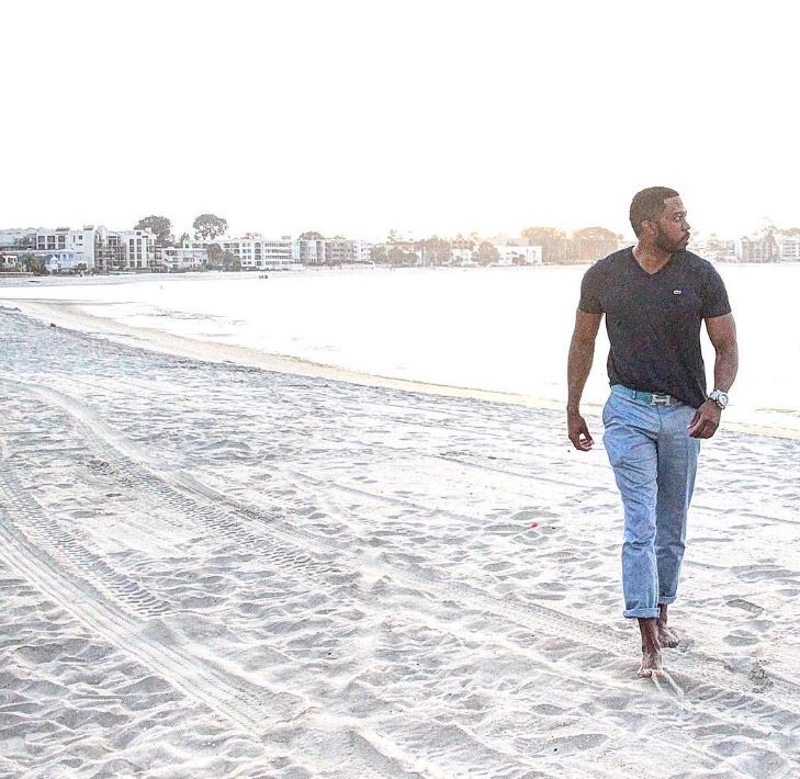 Bilal Hazziez prefers to visit beaches
