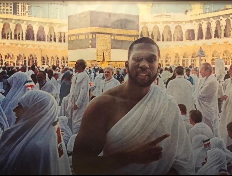 Bilal Hazziez visits Makkah in August 2017