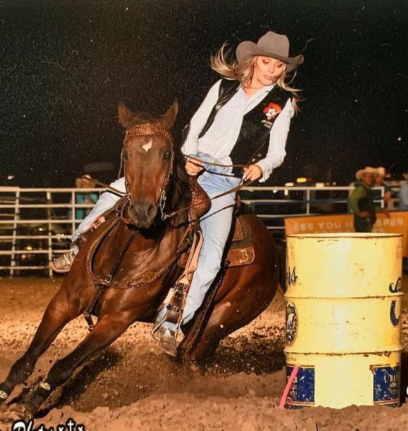 Brooklyn Willie is very good in horse riding