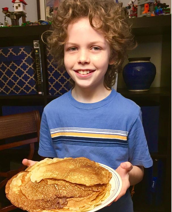 Colin O’Brien's favorite food is Swedish pancakes