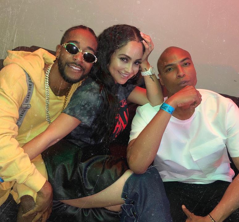 Dorion Renaud with his friends