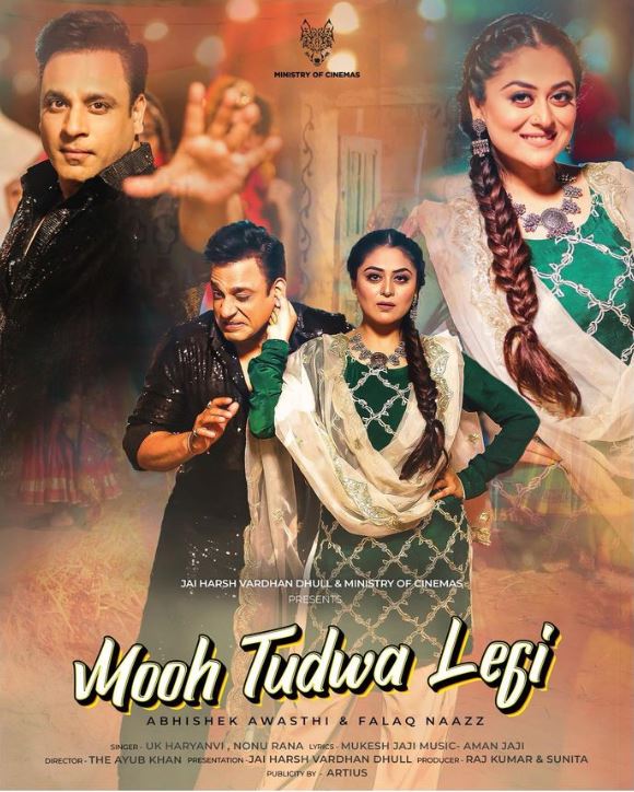Falaq Naaz has featured in Haryanvi song Mooh Tudwa Legi