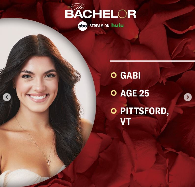 Gabriella Elnicki is famous for The Bachelor reality show