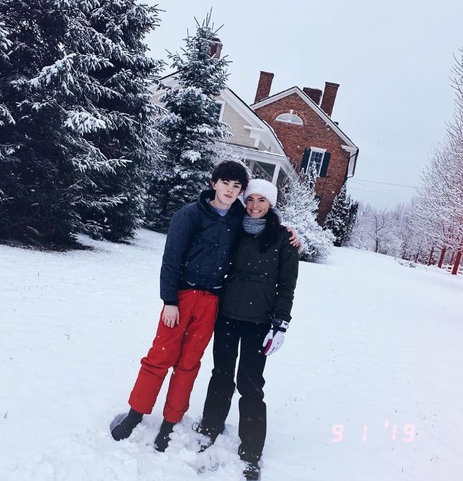 Gabriella Elnicki with her brother Braeden Elnicki