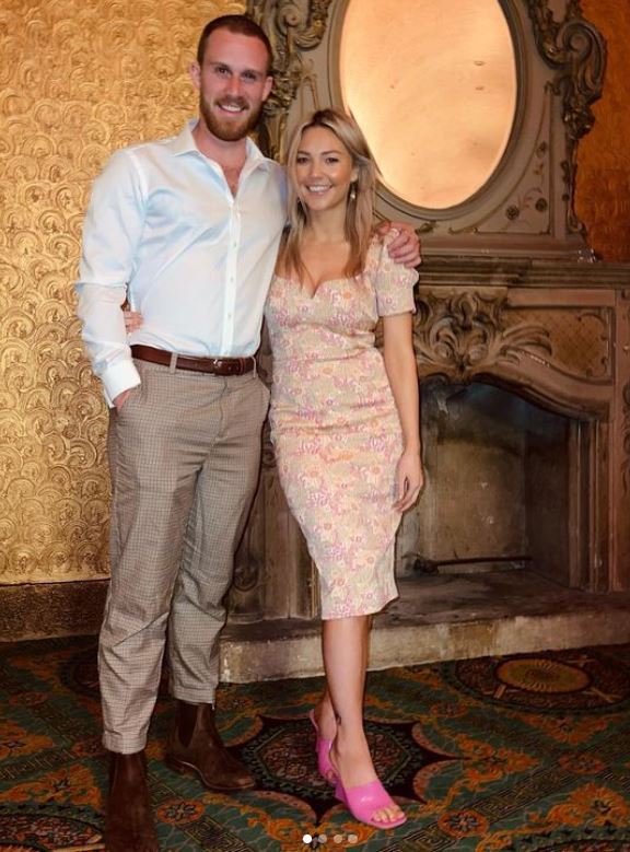 Jordie Hansen and his girlfriend Sam
