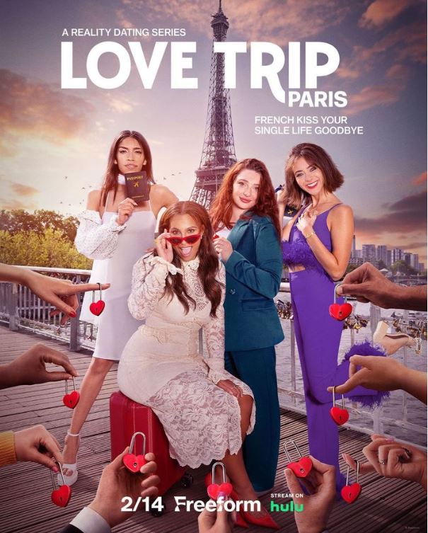 Josielyn Aguilera appearing in reality show Love Trip Paris