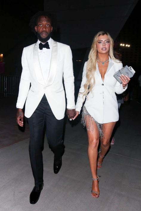 Mandana Bolourchi with her boyfriend Patrick Beverley
