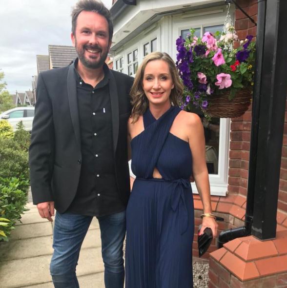 Nicola Bulley with her husband Paul Ansell