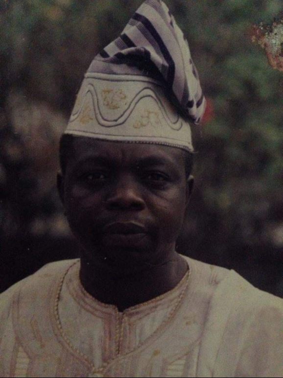 Seun Okinbaloye's father James Durotoye Okinbaloye