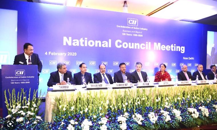 Vikram Kirloskar at National Council Meeting