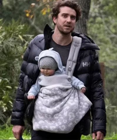Billy Evans with his son William Holmes Evans