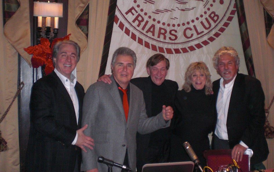 Bobby Caldwell with his friends