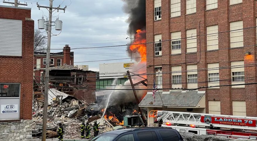 Chocolate Factory Explosion