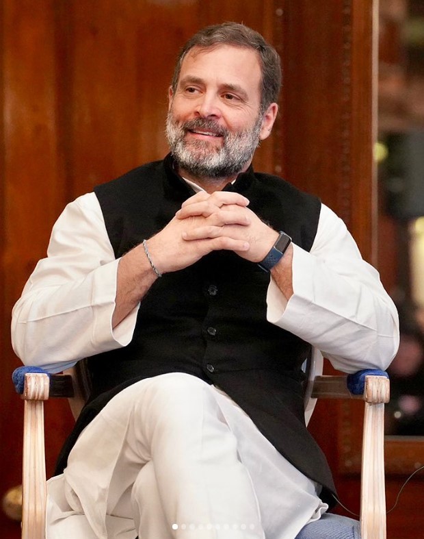 Congress party leader Rahul Gandhi