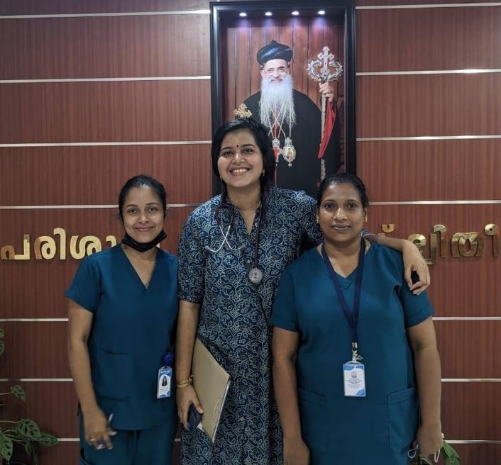 Elizabeth Udayan is a doctor