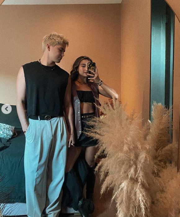 Issa Pressman with her new boyfriend James Reid