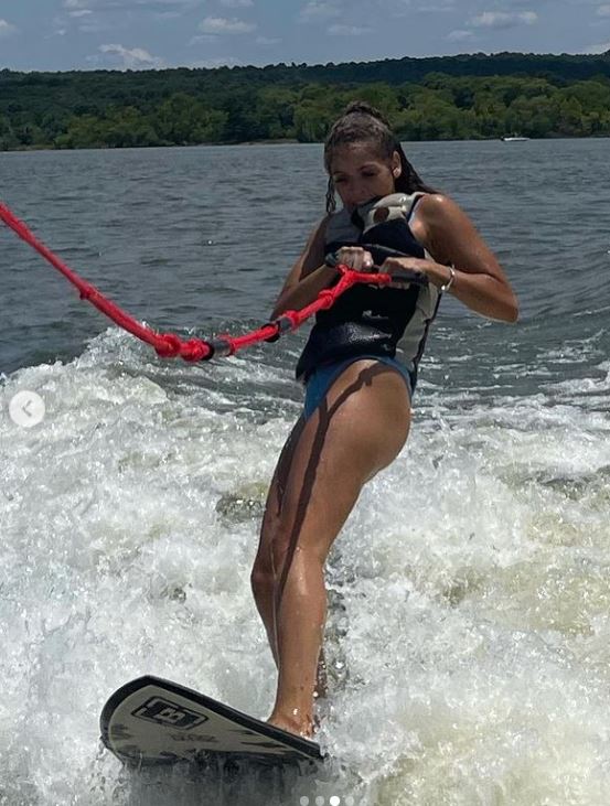 KK Dixon is good at surfing