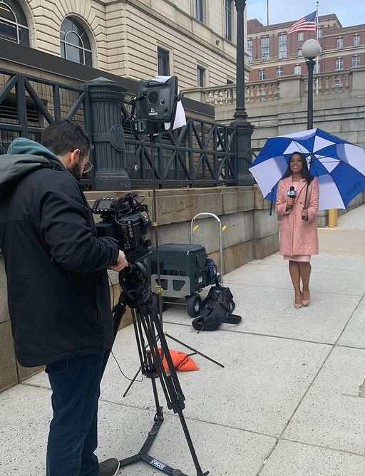 Llarisa Abreu is a reporter